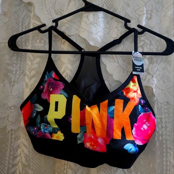 Pink Sports Bra - Picture 1 of 3